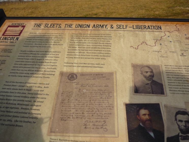 More information on Henry and Preston Sleet and their service with the Union Army in the Civil War.